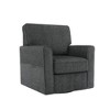 TiramisuBest 360 degree Swivel Chair Accent Barrel Armchair Swivel Sofa Chair with Side Pockets for Living Room, Bedroom and Office - 4 of 4