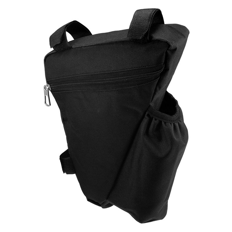 Unique Bargains Bicycle Triangle Frame Storage Bag with Bottle Holder 1 Pc, 5 of 7