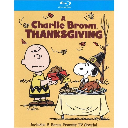 A Charlie Brown Thanksgiving The Mayflower Voyagers Blu Ray Target