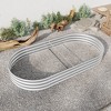 Kumasinova Raised Garden Bed Outdoor,Metal Raised Planter Beds for Plants, Vegetables,Flower Herb,Oval Galvanized Raised Garden Bed - 2 of 4