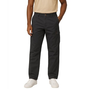 Men's Straight Leg Cotton Stretch Ripstop Cargo Pants – Durable Tactical Utility Pants for Work, Hiking & Everyday Wear - 1 of 4
