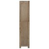 vidaXL Brown 5-Tier Bookcase- Solid Acacia Wood with Brushed Finish- 31.5"x11.8"x55.1" - 4 of 4