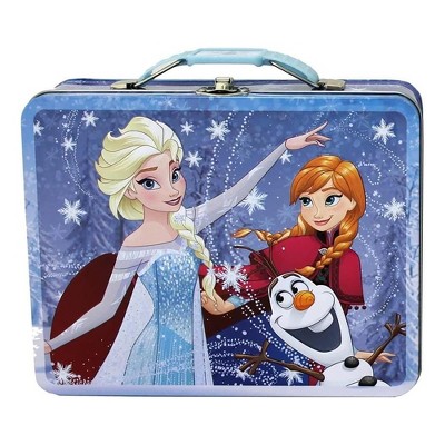 Disney Frozen Elsa & Anna Gold Trim Lunch Bag, Insulated Lunch Box