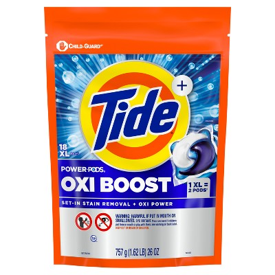 Tide Oxi Boost Laundry Detergent Pods