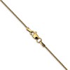 Black Bow Jewelry 1.2mm, 14k Yellow Gold, Solid Parisian Wheat Chain Necklace - 2 of 4