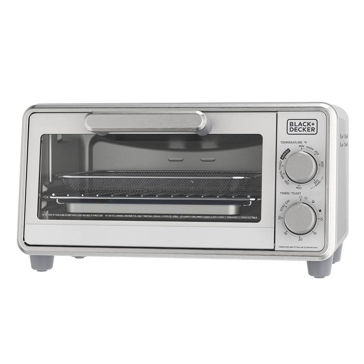 BLACK+DECKER Crisp &#8216;N Bake Pro 4 Slice Air Fry Toaster Oven, 1 of 6