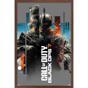 Trends International Call of Duty: Black Ops 7 (2025) - Split Reality Gray Framed Wall Poster Prints - 1 of 4