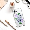 OTM Essentials Apple iPhone 15 Pro Monogram Clear Tough Edge Floral Script Case - 2 of 4