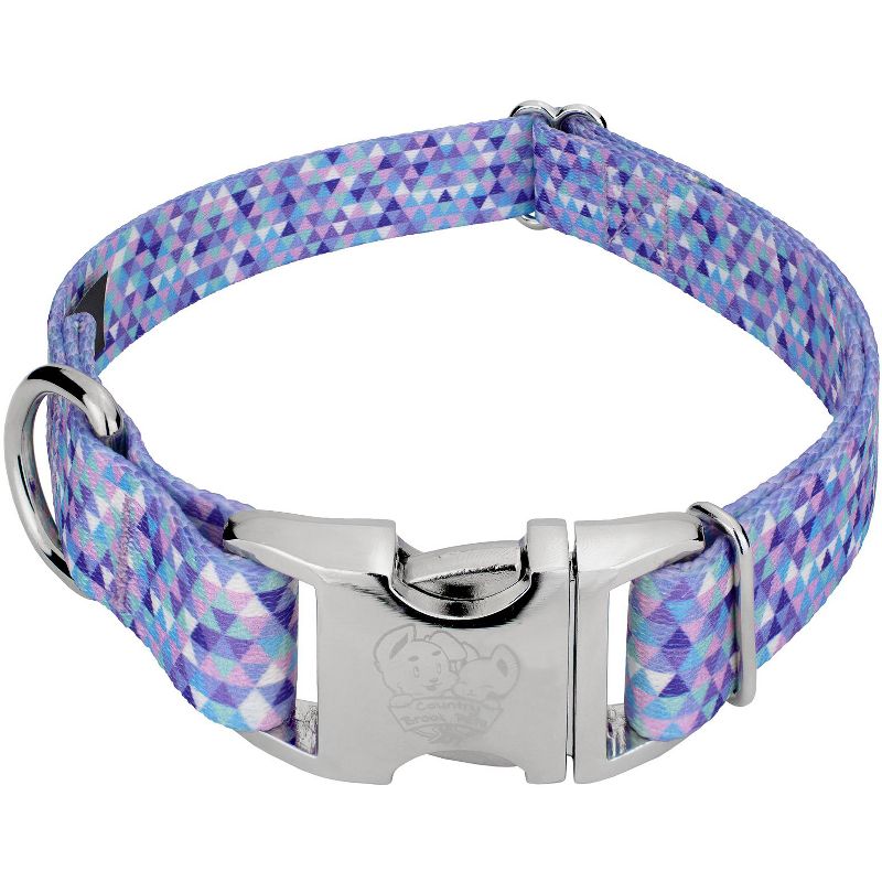 Country Brook Petz Premium Mermaid Mosaic Dog Collar, 1 of 8