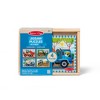 Melissa & Doug Construction Vehicles 4-in-1 Wooden Jigsaw Puzzles (48pc) :  Target