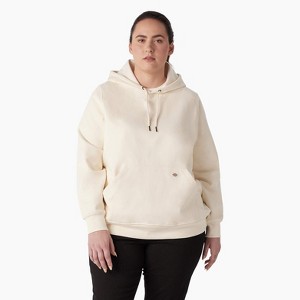 Dickies Women's Plus Water Repellent Sleeve Logo Hoodie - 1 of 3