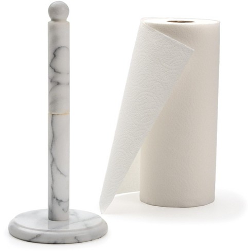 Lexi Home Marble Counter Mount Multi-Colored Paper Towel Holder