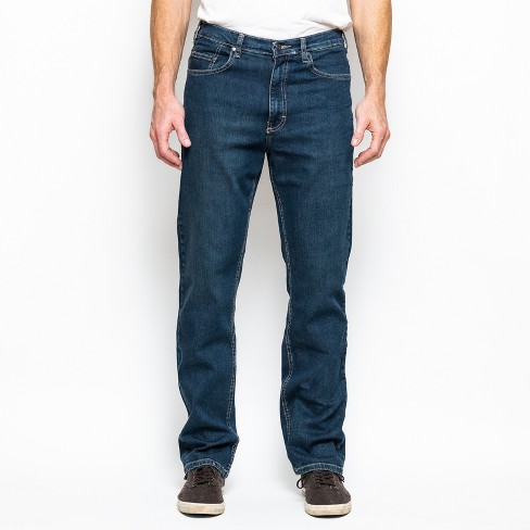 Full Blue Men's Big & Tall Regular Fit 5 Pocket Performance Stretch Jeans |  Blue Black 44w X 36l : Target
