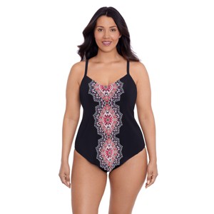 Women's Trimshaper Hank Tankini Swimsuit Top - Venetian Tiles - 1 of 3