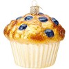 Old World Christmas Glass Blown Ornament, Blueberry Muffin - 2 of 3