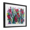 Stupell Industries Expressive Blooming Roses Framed Print Under Glass - 2 of 4