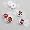 Big Dot of Happiness Lumberjack - Channel the Flannel - Buffalo Plaid Party Round Candy Sticker Favors - Labels Fits Chocolate Candy (1 Sheet of 108) - 3 of 4