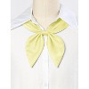 Allegra K Women's Pre-tied Solid Color Adjustable Sailor Suit Bowknot Bowties - 2 of 4