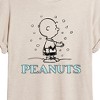 Women's - Peanuts -  Oversized Graphic T-Shirt - image 2 of 4