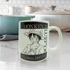 Great Eastern Entertainment Co. One Piece Luffy the King of the Pirates 12oz Ceramic Mug - 3 of 3