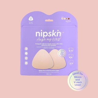 Nipskin Angle My Way - Reusable Triangular Silicone Nipple Covers