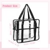Unique Bargains Large PVC Zipper Makeup Bags and Organizers 1 Pc - 2 of 4