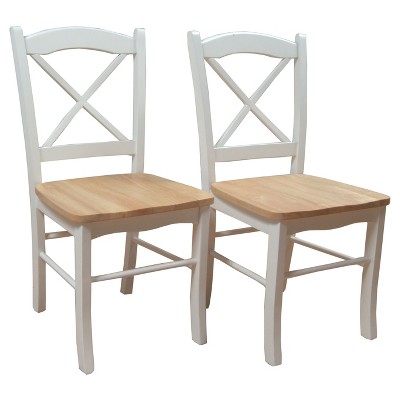 target white kitchen chairs