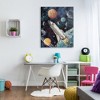Stupell Industries Spaceship in Outer Space Canvas Wall Art - 2 of 4