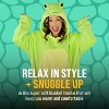 Fren Frog Adult Snugible Blanket Hoodie & Pillow - 4 of 4