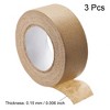 Unique Bargains Strong Adhesion No Sticky Residue DIY Crafts Masking Tapes 1" x 21 Yards 3 Pcs - 3 of 4