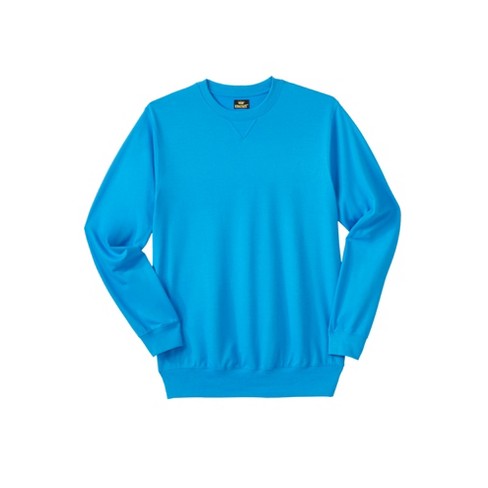 KingSize Men's Big & Tall Quarter Zip Sweater Fleece - Tall - L
