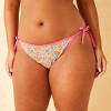 Women's Contrast Binding Low-Rise High Leg Cheeky Bikini Bottom - Wild Fable™ - 4 of 4