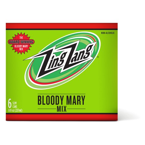 Zing Zang Bloody Mary Mix - 6pk/8 fl oz Cans - image 1 of 2