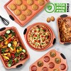 NutriChef 8 pc Nonstick Carbon Steel Bakeware Set with Black Silicone Handles (NCSBS52S.5) - 4 of 4