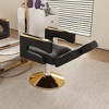 KWPZQEB Barber Salon Chair - 360¡ã Swivel with Adjustable Height, Hydraulic Barber Chair with Reclining Backrest, Multi-Function Chair for Salon,Black - 2 of 4
