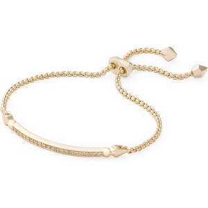 Adjustable Link Chain Bracelet for Women, OTT Layered Statement Jewelry with Gold Tone Accents - 1 of 4