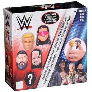 WWE Thumb Wars: 5-Pack, 1.5" Finger Wrestling Figures-Mini Pinning Battle - 1 of 4