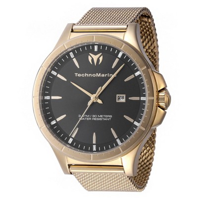 Technomarine TM-822007 Men's MoonSun Charcoal Dial Bracelet Watch