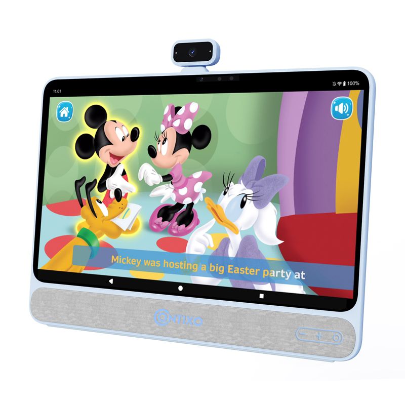 Contixo A3 15.6" Educational Touch Screen Android 11 HD 128GB Tablet Featuring 80 Disney eBooks Videos with 13MP Camera & Built-in 10W Speaker, 2 of 10