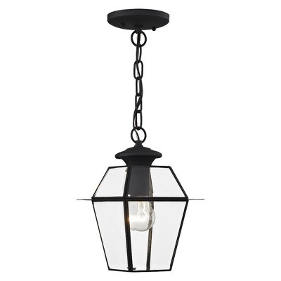 Livex Lighting Westover 1 - Light Pendant in  Black