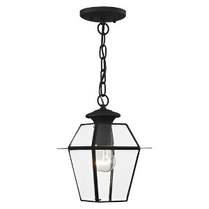 Livex Lighting Westover 1 - Light Pendant in  Black - 1 of 4