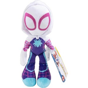 Marvel Spidey and His Amazing Friends 8" Ghost Plush - Spiderman Stuffed Animal Toy Figure - Officially Licensed - Gift for Kids, Boys and Girls - 1 of 3