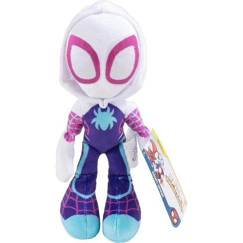 Marvel Spidey and His Amazing Friends 8" Ghost Plush - Spiderman Stuffed Animal Toy Figure - Officially Licensed - Gift for Kids, Boys and Girls - image 1 of 3