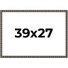 PosterPalooza | Deco Black Picture Frame - UV Acrylic, Backing Board, Hanging Hardware Included - 2 of 4