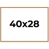 PosterPalooza | Classic Modern Gold Picture Frame - UV Acrylic, Backing Board, Hanging Hardware Included - 2 of 4