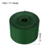 Unique Bargains DIY Party Roll Wrapping Decoration Soft Burlap Fabric Wired Ribbon - 2 of 4