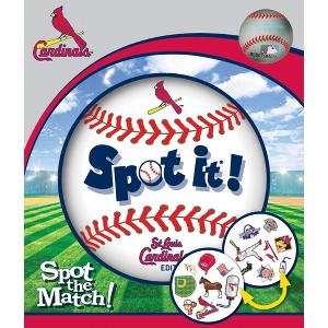 MasterPieces Officially Licensed MLB St. Louis Cardinals Spot It Game for Kids and Adults - 1 of 4