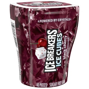 ICE BREAKERS Sugar Free Chewing Gum Black Cherry, 40.0 ea - 1 of 3