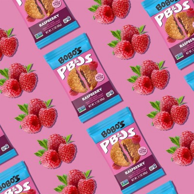 Bobo's Oat Bars Peanut Butter & Jelly Raspberry - 10.5oz/5ct
