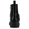 Journee Womens Calistah Pull-on Moto Boots - 3 of 4